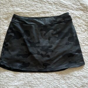 DSG Girls Black Camo Skort L 10/12